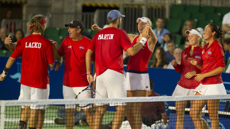 Wozniacki readies
for Rio with World
TeamTennis