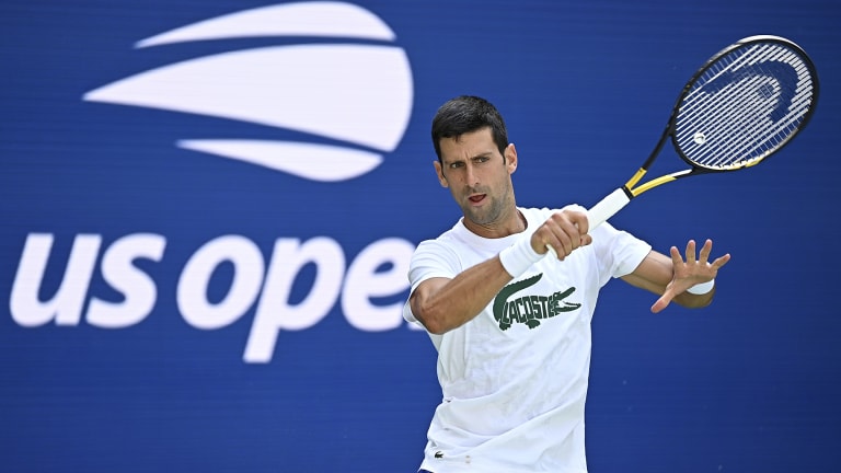 Djokovic is bidding to win his fourth US Open crown (2011, 2015 and 2018).