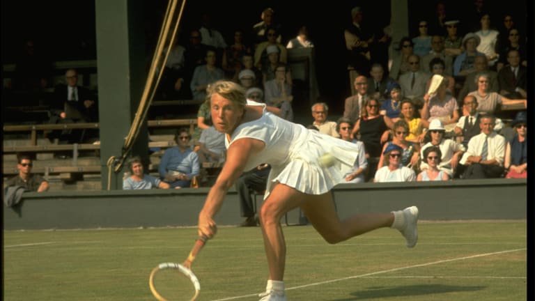 Ann Jones is one of three lefties to win Wimbledon besides Kerber (Getty Images).