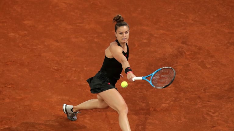 Sakkari has had a great start to 2021. (Getty Images)