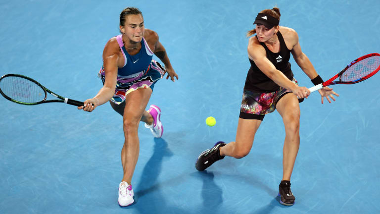 Between them, Aryna Sabalenka and Elena Rybakina embody the full range of tennis-player demeanors.