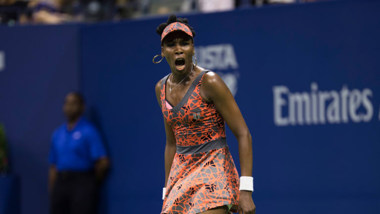 Venus Williams discovered again why she never wants to give tennis up
