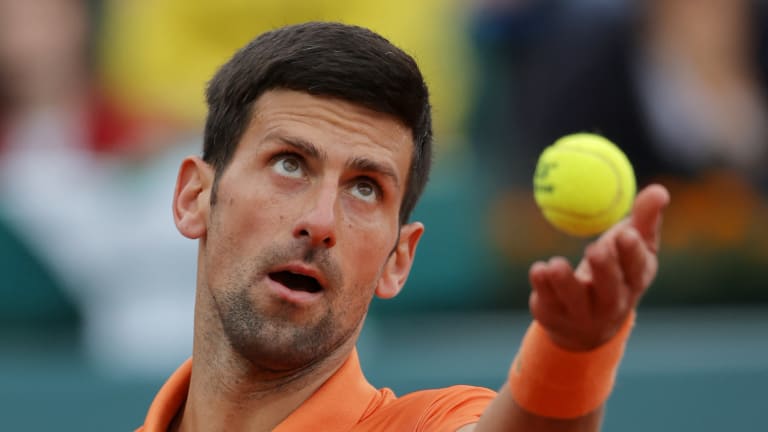 Djokovic is now through to his first semifinal of the year.