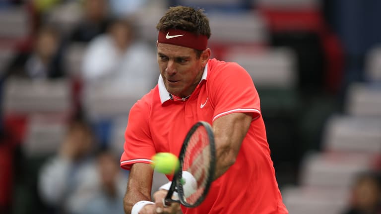 WATCH: Del Potro wins first match in four months at Delray Beach Open