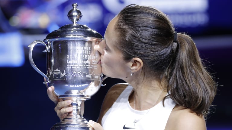 Daria Kasatkina becomes first Russian woman to win St. Petersburg