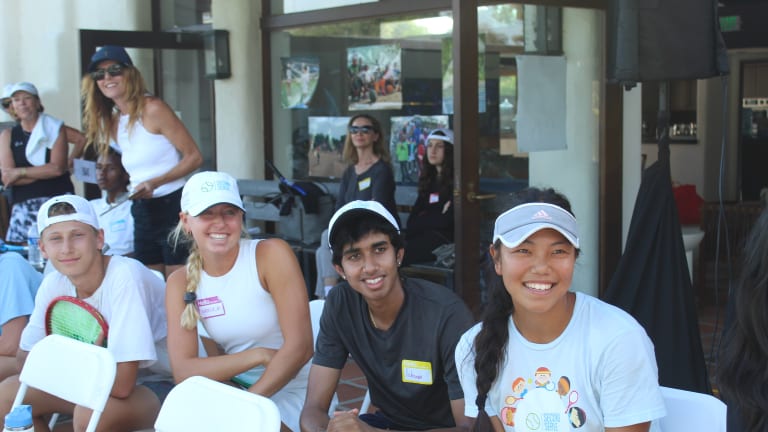 The youth-led nonprofit Second Serve hosted a community day on July 30 to help inspire under-resourced youth through tennis, and introduce young kids to the sport.
