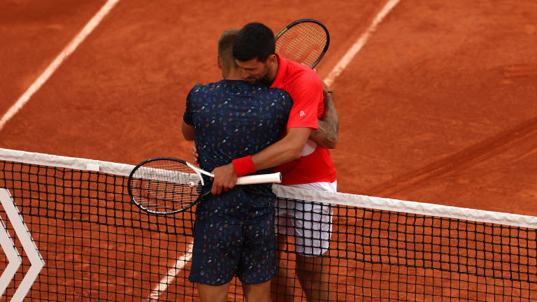 Molcan, who reached two clay-court finals in 2022, faced Djokovic in the second round of Roland Garros. He fell in a third-set tiebreaker.