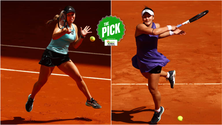 The only previous meeting between these two was at a Challenger in Newport Beach in 2019, when Andreescu prevailed in three sets.