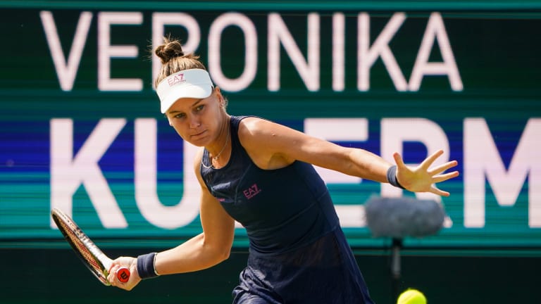 World No. 14 Veronika Kudermetova has the power, versatility, and mobility to become a factor on grass.