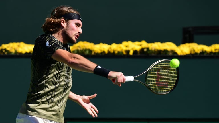 Stefanos Tsitsipas will open against Grigor Dimitrov in a battle of one-handed backhands.