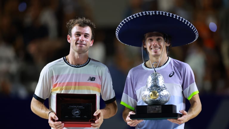 In Acapulco, de Minaur showed what he means when he says, “I’ve got a whole lot of heart in this little body of mine.”