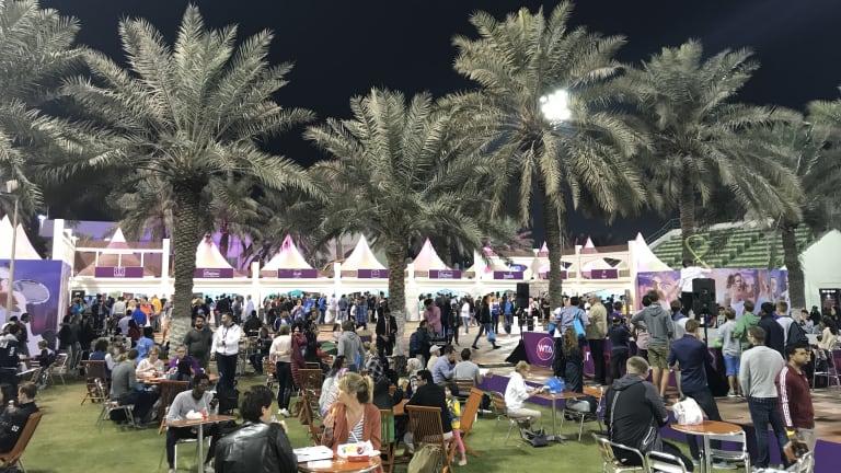 Doha Dispatch: Wozniacki, Muguruza and more share passion for Qatar