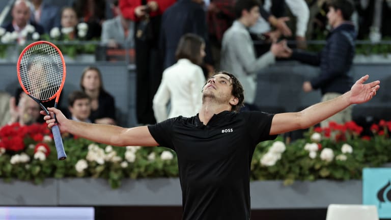 Fritz reached the Munich final prior to stringing together four more wins in Madrid.