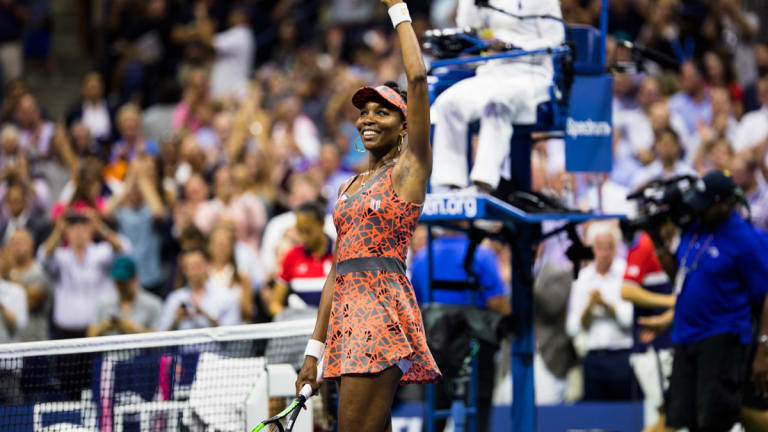 Venus Williams discovered again why she never wants to give tennis up