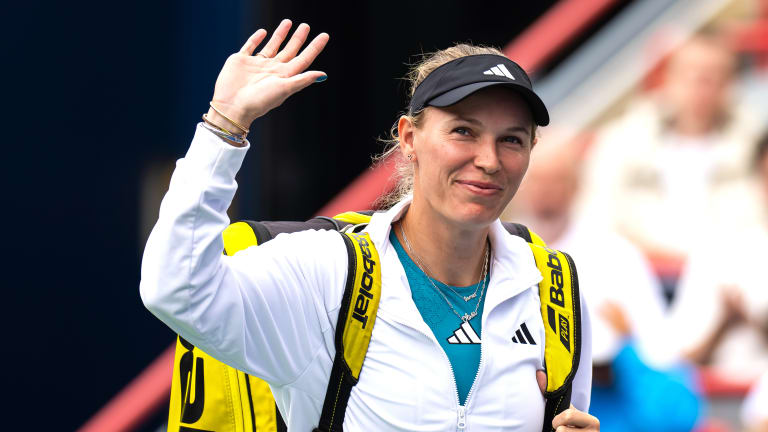 At the US Open this year, Wozniacki is playing her first major since the 2020 Australian Open.