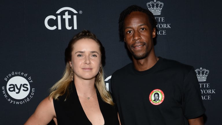 Dating duo Monfils and Svitolina are helping each other on court