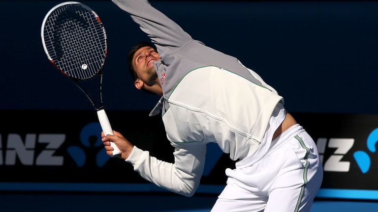Top 5 photos: Novak Djokovic's dynamic personality