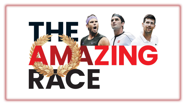 The Amazing Race: Federer, Nadal & Djokovic continue GOAT status push