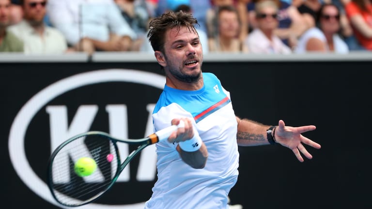 Medvedev now 0-6 in fifth sets as Wawrinka rallies in fourth-round win