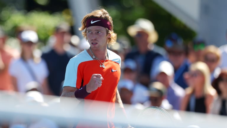 Rublev closed out Kwon 6-3, 6-0, 6-4 to move into the US Open third round.