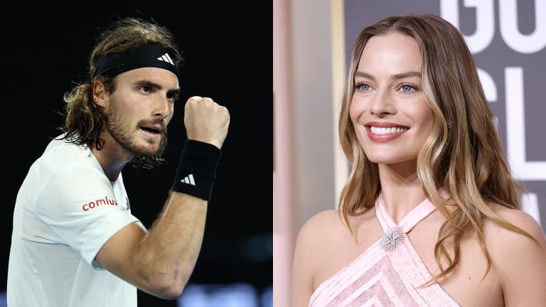 It would be a 'Bombshell' indeed if Aussie actress Margot Robbie takes up Stefanos Tsitsipas' invitation...