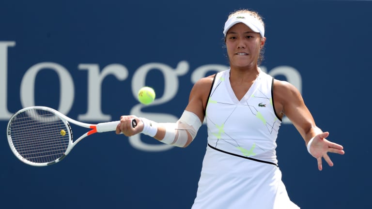 US Open Day 6 Looks:
Ahn books her place
in the round of 16