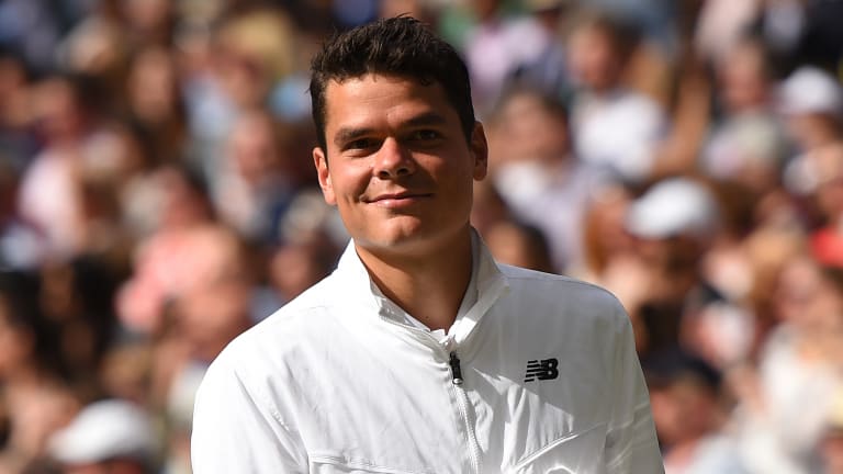 Learn from the
pros: Milos
Raonic