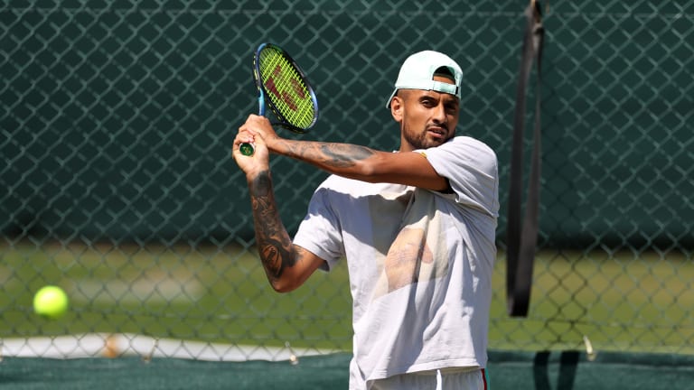 Kyrgios never got beyond the quarterfinals of a Grand Slam in his previous 29 appearances.