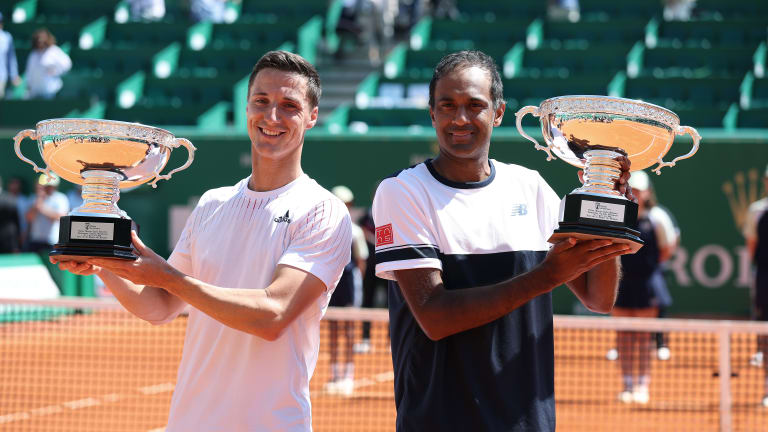 Two-time major champions Rajeev Ram and Joe Salisbury won their first clay-court title together a few weeks ago in Monte Carlo.