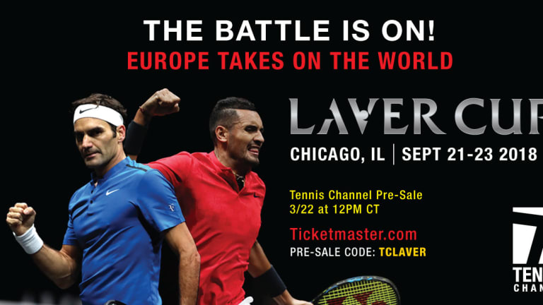 It's going to be time for the 2018 Laver Cup before you know it