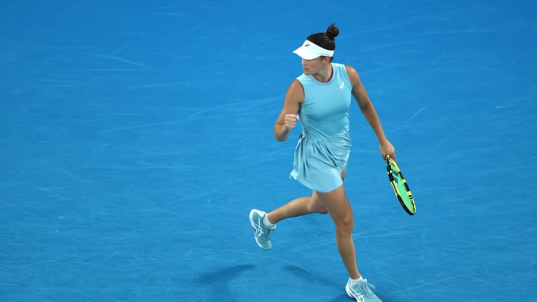 Jennifer Brady boasts one of the best forehands in tennis, has represented the U.S. at the Olympics, and has reached an Australian Open final.