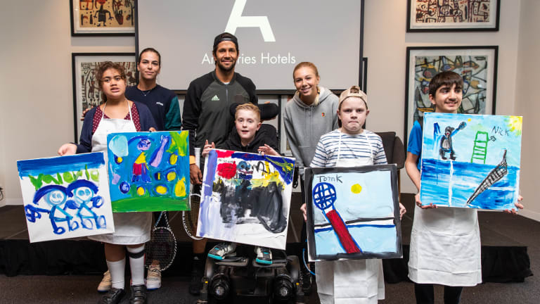 Top 5 Photos 1/16:
Players support 
children's hospital