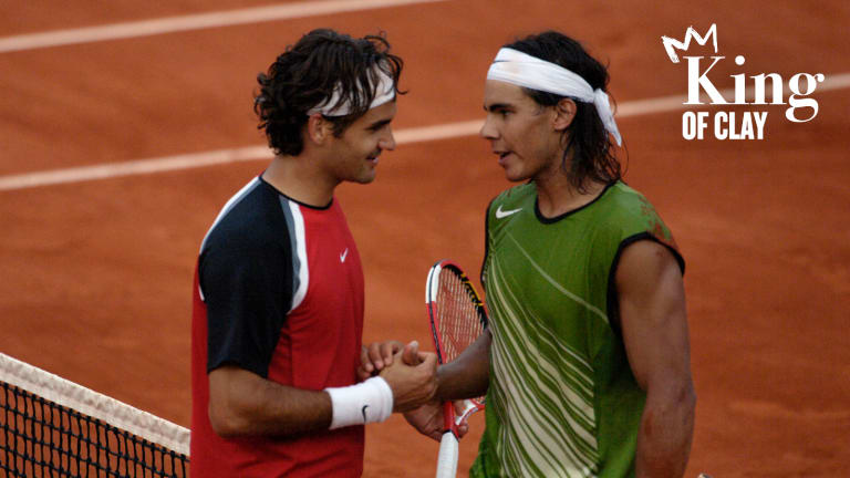 In the eyes of many fans in 2005, Rafa, with his muscular build and aggressive grunt, was the bruiser, and Federer the artist.