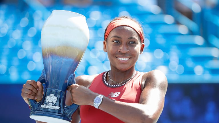 Is a third trophy—the biggest one of them all—in the offing for Coco Gauff this summer?