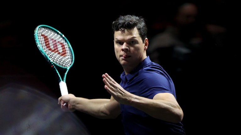 As long as Milos Raonic continues to serve at a high level, he’ll keep himself in matches.