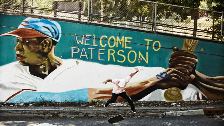 Paterson flourishes 
with tennis and
skate culture vibes
