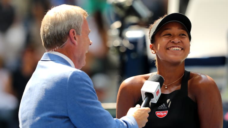 A relatable Naomi Osaka made reaching the US Open semifinals look easy