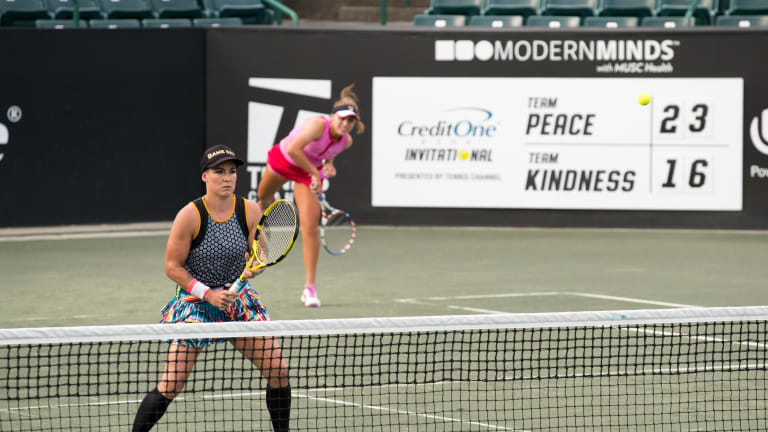 Mattek-Sands doubles down on doubles, and it pays off in Charleston