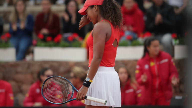 Fifty unforced errors later, Naomi Osaka endures crushing Fed Cup loss