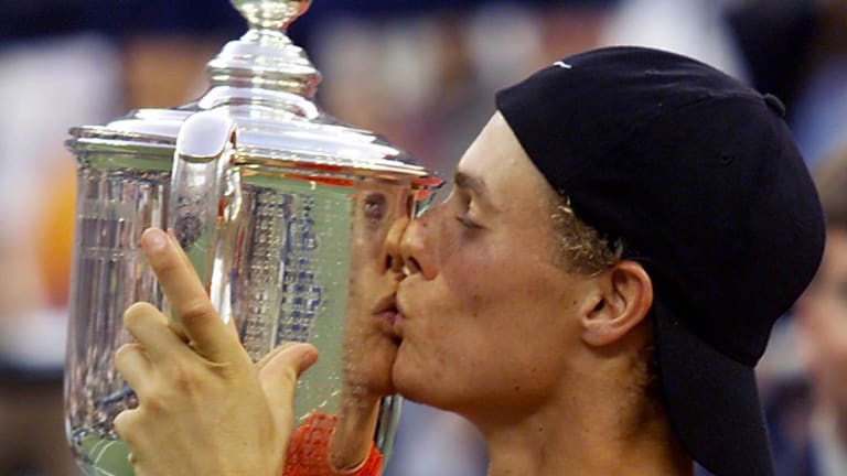 Hewitt's US Open triumph was Australia's third in five years following Patrick Rafter's 1997-98 title runs.