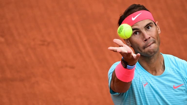 Rafael Nadal is now 43-0 as the No. 2 seed at Roland Garros
