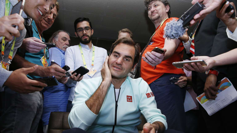 No Pressure: Surging Roger Federer slides into clay defending 0 points