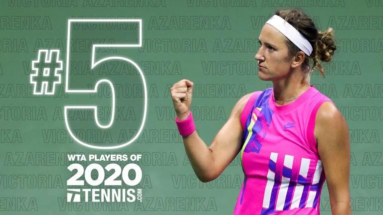 WTA Players of 2020, No. 5: Victoria Azarenka