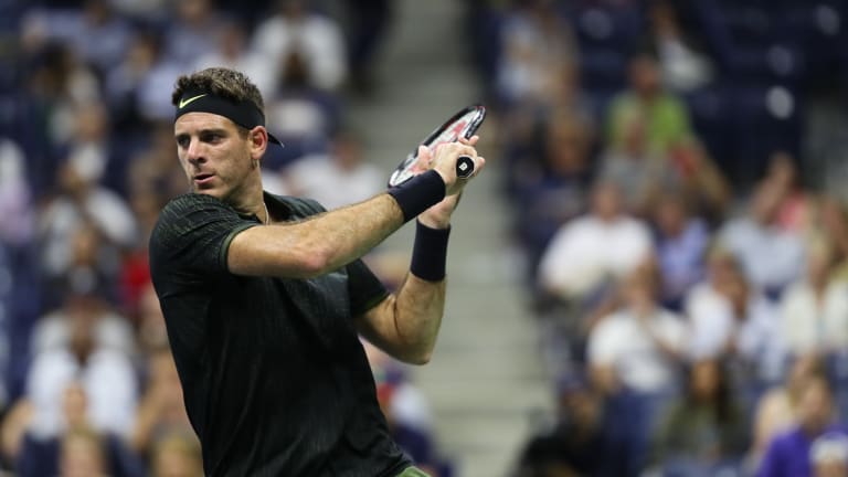Del Potro's backhand weakness may have made his game stronger