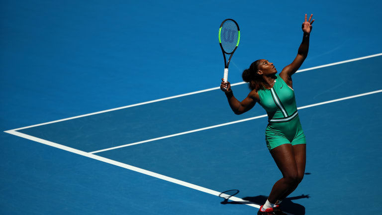 Serena transcends tennis—in an athletic sense, too.