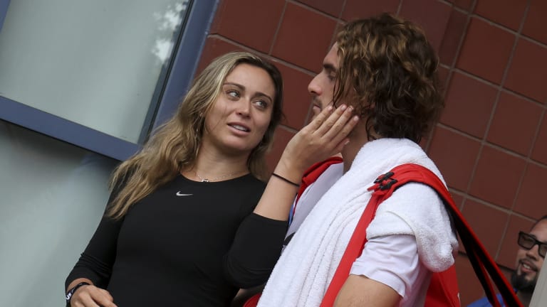 Tsitsipas dubbed Badosa 'my person' in detailing the process of their reunion.