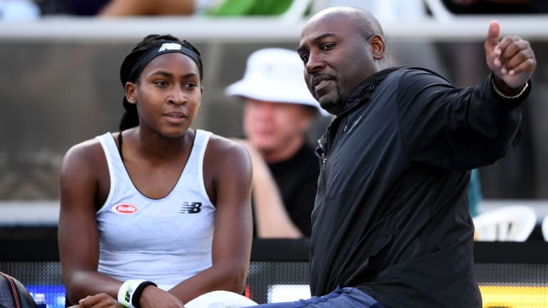 Gauff learned the game from father, who was named the Team USA Developmental Coach of the Year in 2019.