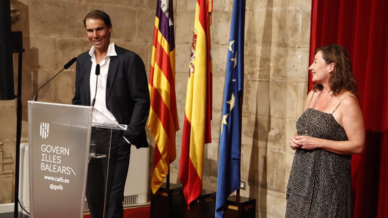 Balearic government honors Nadal - 5