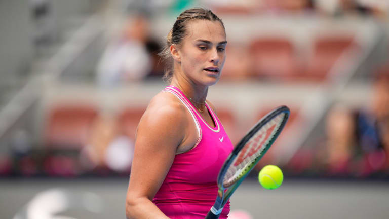 Sabalenka is already off and running in Beijing, beating Sofia Kenin with the loss of three games.