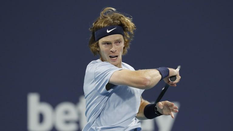 World No. 8 Andrey Rublev is the top seed in Washington D.C., where he's seeking his fourth ATP title of the season.